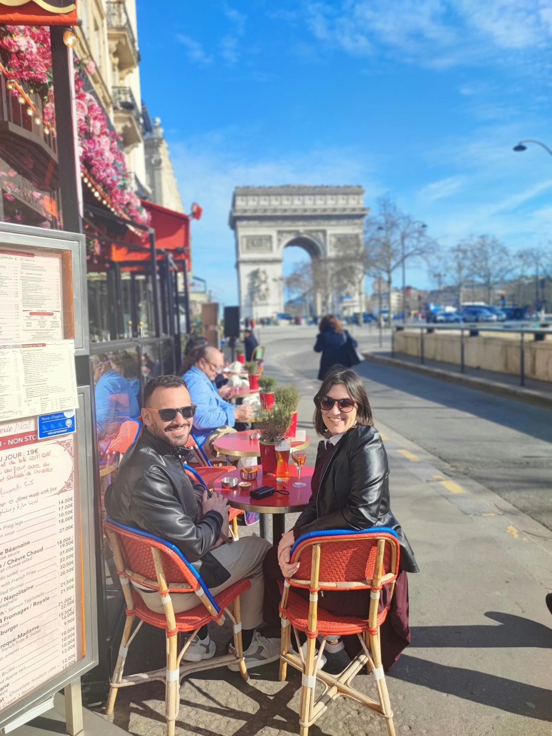Mariapia e Wendell a Parigi